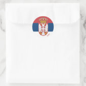 Servische vlag & Servië mode sticker / sport (Tas)