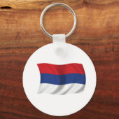 Servische vlag sleutelhanger (Voorkant)