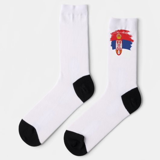 Servische vlag sokken (Links)