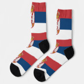 Servische vlag sokken (Links)