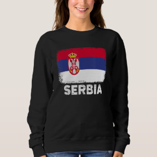 Servische Vlag   Steun Servische Mensen Vrouwen Ma Trui