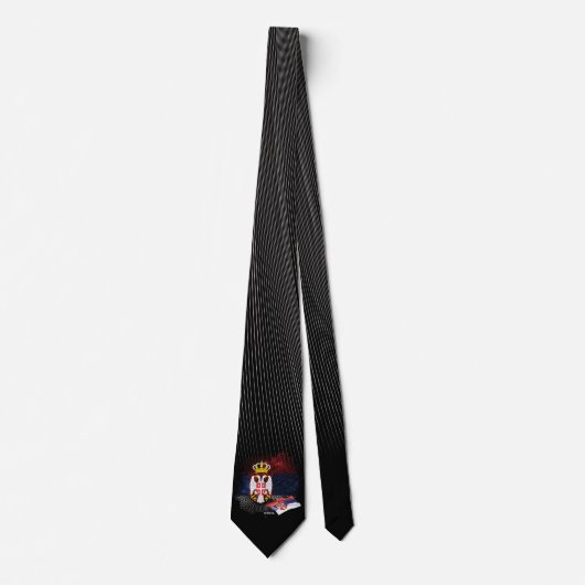 Servische vlag stropdas (Voorkant)