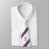 Servische vlag stropdas (Gebonden)