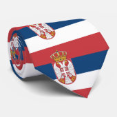 Servische vlag stropdas (Opgerold)