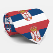 Servische vlag stropdas (Opgerold)