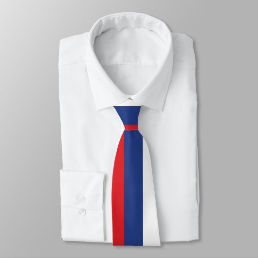 Servische vlag stropdas (Gebonden)