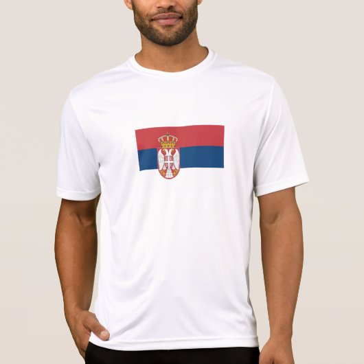 Servische vlag t-shirt (Voorkant)