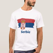 Servische vlag t-shirt (Voorkant)