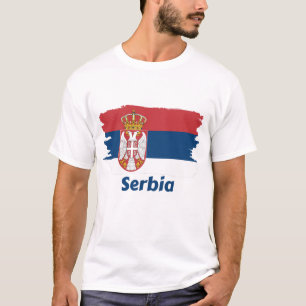 Servische vlag t-shirt