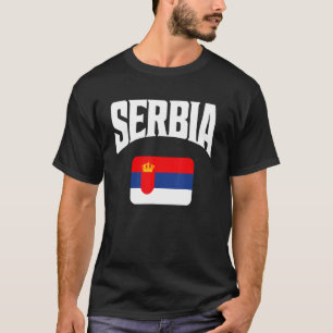 Servische vlag t-shirt