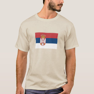Servische vlag t-shirt