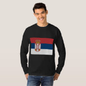 Servische vlag t-shirt (Voorkant volledig)