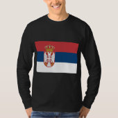 Servische vlag t-shirt (Voorkant)
