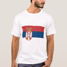 Servische vlag t-shirt
