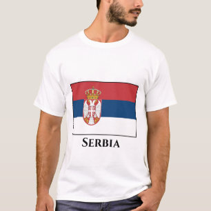 Servische vlag t-shirt