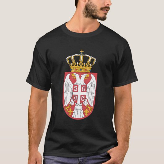 Servische vlag t-shirt (Voorkant)