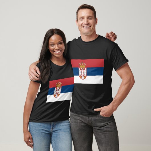 Servische vlag t-shirt (Unisex)
