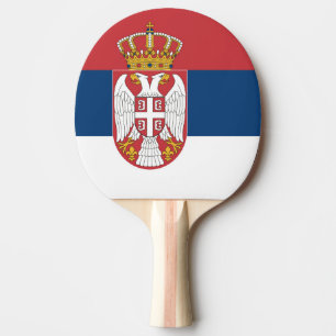 Servische vlag tafeltennisbatje