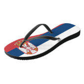 Servische vlag teenslippers (Schuin)
