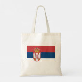 Servische vlag tote bag (Achterkant)