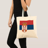 Servische vlag tote bag (Voorkant (product))