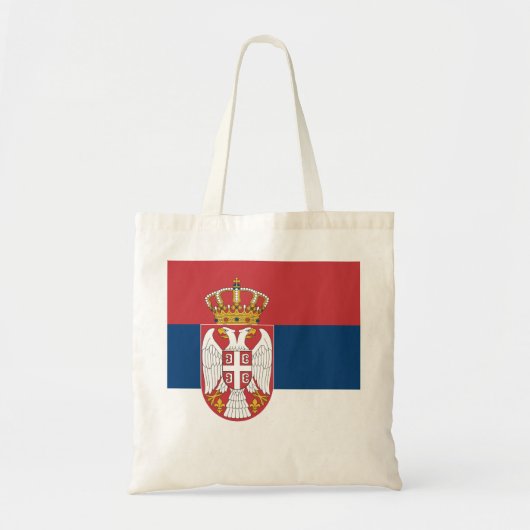 Servische vlag tote bag (Voorkant)