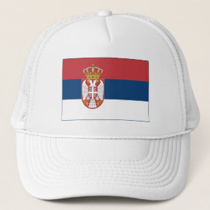 Servische vlag trucker pet