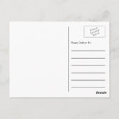 Servische vlag, Vlag van Servië Briefkaart (Achterkant)