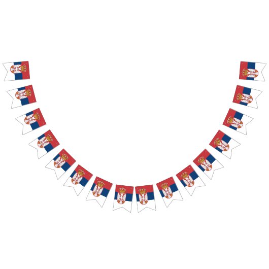 Servische vlag vlaggetjes (Alle)