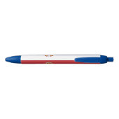 Servische vlag zwarte inkt pen (Achterkant)