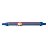 Servische vlag zwarte inkt pen (Voorkant)