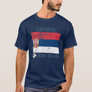 Servische voetbalploeg vlag 2022 Supporter Serbs T-shirt