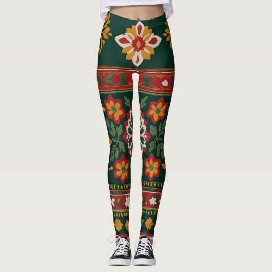 Servische volkskleding leggings (Voorkant)