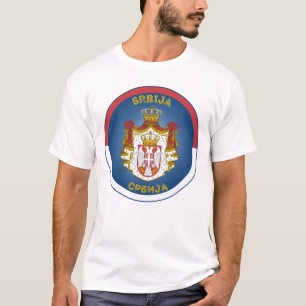 Servische Wapen Cirkelvorm T-shirt