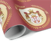 Servische wapenstilstand cadeaupapier (Rol Hoek)