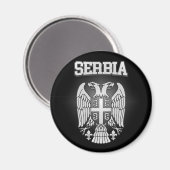 Servische wapenstilstand magneet (Voorkant / Achterkant)