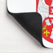 Servische wapenstilstand Mousepad Muismat (Hoek)