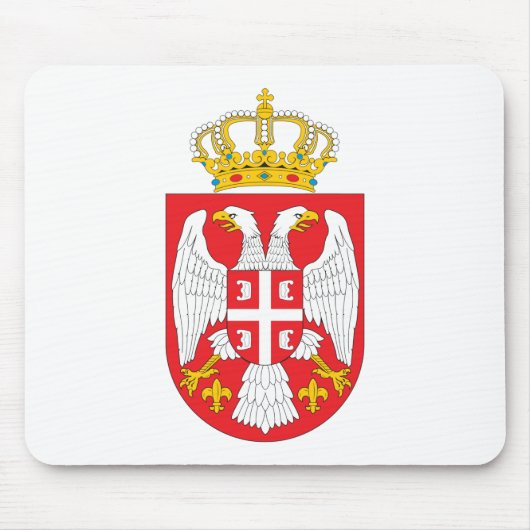 Servische wapenstilstand Mousepad Muismat (Voorkant)