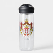 Servische wapenstilstand, vlag, Servië Waterfles (Voorkant)