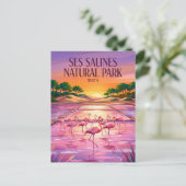 Ses Salines Natuurpark Spanje Briefkaart (Staand voorkant)