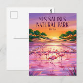 Ses Salines Natuurpark Spanje Briefkaart (Voorkant / Achterkant)