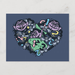 Sesam   Count von Doodle Heart Briefkaart