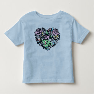 Sesam   Count von Doodle Heart Kinder Shirts