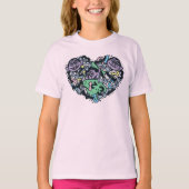 Sesam | Count von Doodle Heart T-shirt (Voorkant)