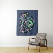 Sesam | Count von Doodle Heart Wandkleed (In situ)