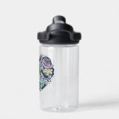 Sesam | Count von Doodle Heart Waterfles (Achterkant)