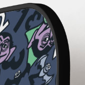 Sesam | Count von Doodle Pattern Pickleball Paddle (Links Detail)