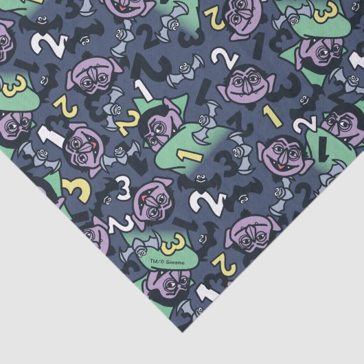 Sesam | Count von Doodle Pattern Tissuepapier (Detail)