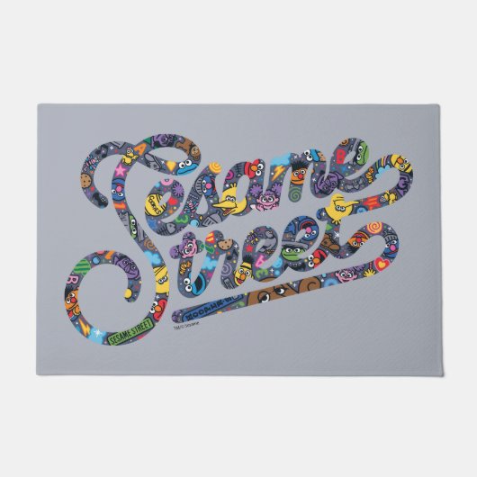 Sesam | Doodle Logo Deurmat (Voorkant)