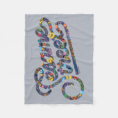 Sesam | Doodle Logo Fleece Deken (Voorkant)